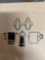 JQK Bathroom Hardware Set, 5-Piece Bath Accessories Set