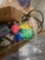 Tower Lamp LED Lighting Fixture with 5 Fake Swimming Plastic Fish