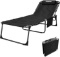 KingCamp 4-Fold Oversize Folding Chaise Lounge Chair $139.99 MSRP