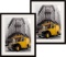 Art Emotion Solid Wood Picture Frame with 2MM Reinforced Glass, Pack of 2
