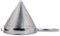 New Star Foodservice 34158 18/8 Stainless Steel China Cap Strainer, 12-Inch, Coarse Mesh