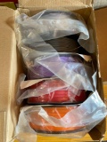 Sunlu 3D Printer Filament Orange, Red, Purple, Black and White