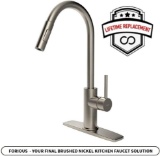 Kitchen Faucet with Pull Down Sprayer, Kitchen Faucet Sink Faucet with Pull Out Sprayer $66.99 MSRP