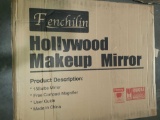 FENCHILIN Vanity Mirror Hollywood Lighted Makeup Mirror with 15 Dimmable LED Bulbs