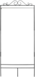 Toland Home Garden House Flag Arbor - House Flag Accessory 447148