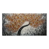 Zoinart Abstract Canvas 3D Oil Paintings 24x48 Inch 100% Hand Painted (YH-B38)