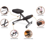 Stand Steady Pneumatic Ergonomic Kneeling Chair
