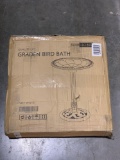 VIVOHOME Outdoor Garden Bird Bath