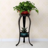 Iron Art Flower Stand Multilayer Living Room Balcony Hua Pen