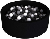 Wonder Space Deluxe Kids Round Ball Pit (Black) - $109.99 MSRP