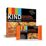 Kind Healthy Grains Bars, Peanut Butter Dark Chocolate, 1.2 oz, 5 Bars (Pack of 6) $15.76 MSRP