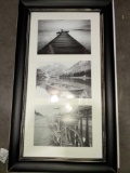Collage Picture Frame with 3 Opening Display Photos