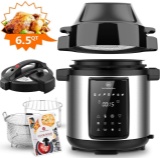 6.5Qt Pressure Cooker and Air Fryer Combos - Steamer Cooker, All-in-One Multi-Cooker $179.99 MSRP