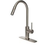 Kitchen Faucet with Pull Down Sprayer, Kitchen Faucet Sink Faucet with Pull Out Sprayer $66.99 MSRP