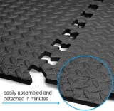 Innhom Gym Mat Puzzle Exercise Mats Interlocking Foam Mats Protective Flooring Mats