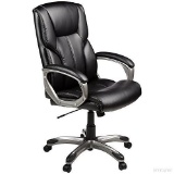 AmazonBasics High-Back Executive Chair - Black - B00XBC3BF0