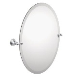 Moen DN2692CH Glenshire 26 x 22-Inch Frameless Pivoting Bathroom Tilting Mirror, Chrome $51.03 MSRP