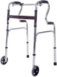 Sukong Compact Folding Walker Supports up to 255 lbs