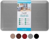 ComfiLife Anti Fatigue Floor Mat (Gray, 20x32 Inch) - $36.95 MSRP