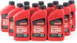 Motorcraft SAE 5W30 Synthetic Blend Motor Oil 12 Quarts Ford OEM Oil Change