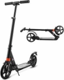 Black Big Wheel Kick Scooter