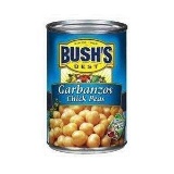 Bush's Best, Garbanzo Chick Peas, 16oz Can ; Triscuit Hint of Sea Salt Wheat Crackers 8.5 oz, 2 Pack