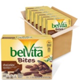 Belvita Chocolate Mini Breakfast Biscuit Bites, 6 Box of 5 Packs (30 Total Packs) $15.00 MSRP
