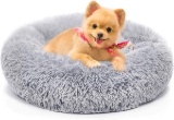 Donut Pet Bed (Grey)
