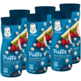 Gerber Puffs Cereal Snack, Strawberry Apple, 6 Count (015000960056) - $11.76 MSRP