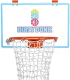The Dunk Collection Dirty Dunk Over-The-Door Basketball Hoop Laundry Hamper Neon (24) $24.99 MSRP