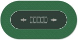 Portable Rubber Foam Poker Table Top Layout Poker Mat