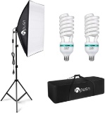 HPUSN Softbox Lighting Kit Photography Studio Light