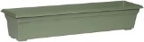 Countryside Flower Box Planter, Sage, 36-Inch (2 Pieces)
