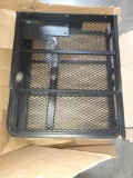 Tray Hitch Cargo Carrier, 500 lbs Capacity, Black Steel