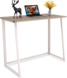 4NM Folding Desk, No-Assembly Small Computer Desk Home Office Desk Foldable Table $129.99 MSRP