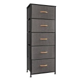 Vertical Dresser Storage Tower HD003GRY