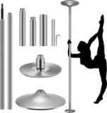 Vivohome Portable Spinning Dance Stripping Pole for Home Fitness