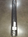 Rolled Rug Black