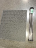 Rubber Mat, Stainless Steel Multipurpose Roll-up Drain