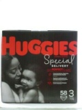 Huggies Special Delivery Hypoallergenic Baby Diapers, Size 3, 58 Ct - $24.94 ($0.43 / Count) MSRP