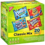 Nabisco Classic Mix Cookie/Cracker Variety Pack, Pepperidge Farm Goldfish Classic Mix Crackers