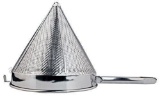 New Star Foodservice 34158 18/8 Stainless Steel China Cap Strainer, 12-Inch, Coarse Mesh