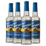 Torani Sugar Free Syrup, Vanilla, 25.4 Ounces (Pack of 4) - $32.50 MSRP