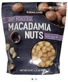 Kirkland Dry Roasted Macadamia Nuts With Sea Salt 680g (1.5 Lb), Utz Pork Rinds Barrel, 18 Ounce