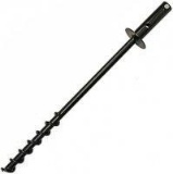 TWISTER - Twist Ground Socket, MTB 30 Inch Auger Earth Anchor 3 Inch W Helix