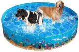 KOOLTAIL Foldable Dog Swimming Pool - Extra Large Pet Bathtub - $95.99 MSRP