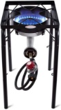 Camplux Cast Iron Propane Single Burner Outdoor Camp Stove - $109.99 MSRP