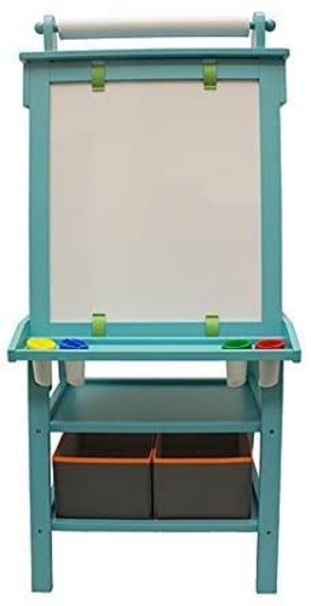Little Partners 2-Sided A-Frame Art Easel with Chalk Board, Magnetic Dry Erase, Storage $149.99 MSRP