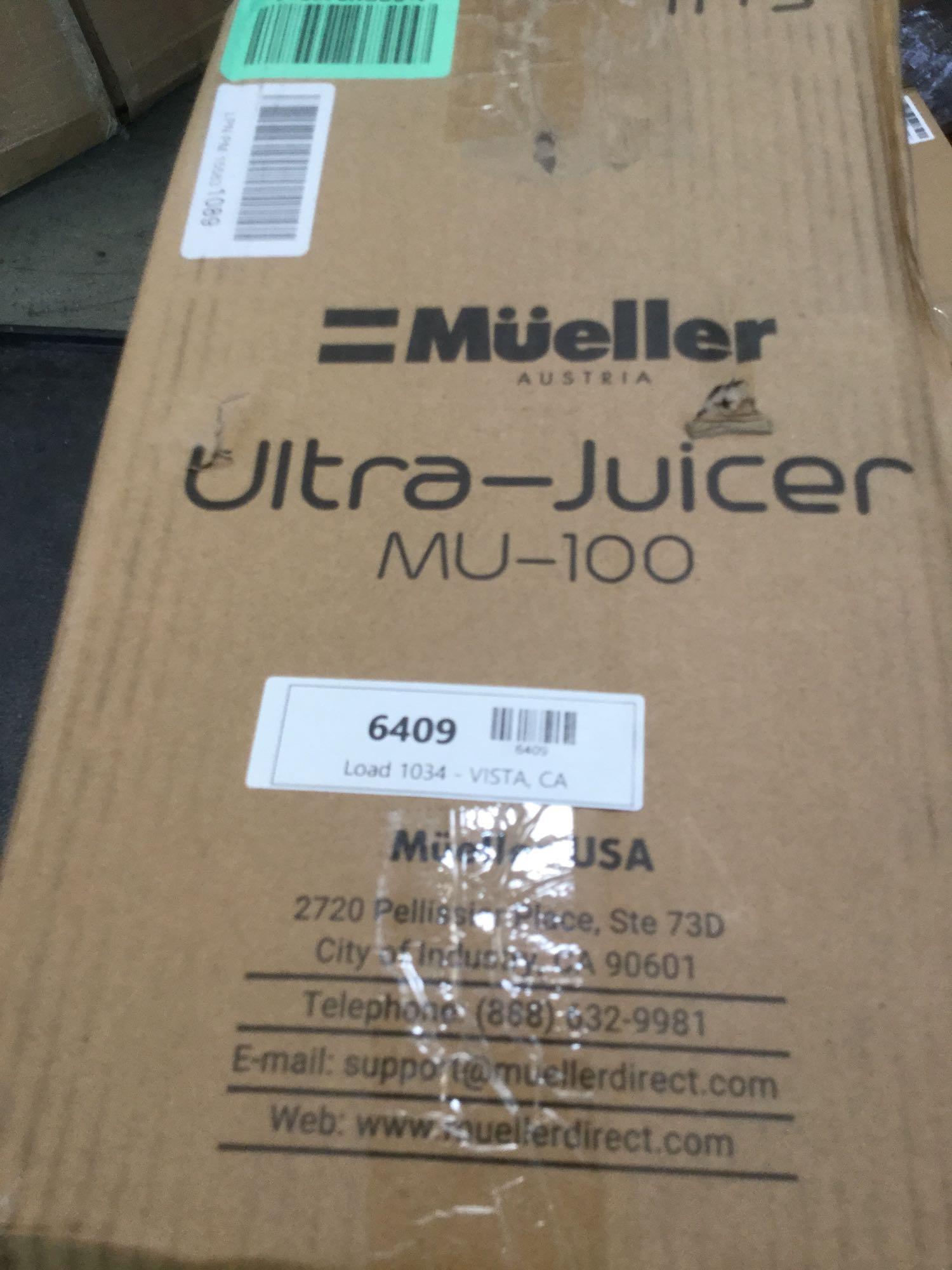 Sold at Auction: Mueller Ultra-Juicer MU-100
