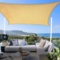 Greblue 8? x 10? Sun Shade Sail UV Block,Sun Shades for Patios Rectangle Shade Sail $32.99 MSRP